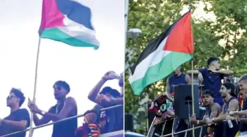 ممثل حماس المفضل وشكوى لبرشلونة.. لامين يامال في ورطة بسبب علم فلسطين